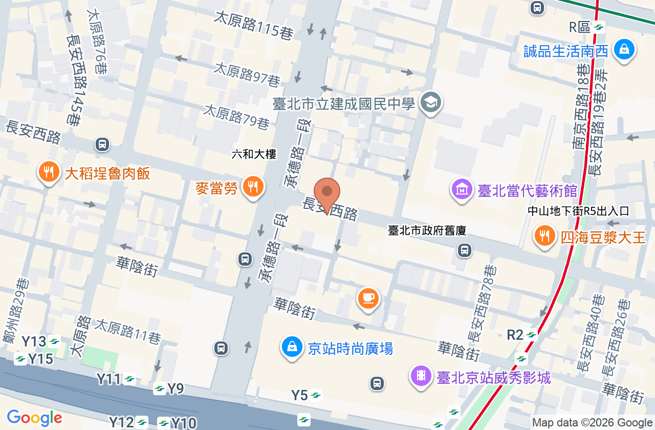 元萃診所 位置地圖