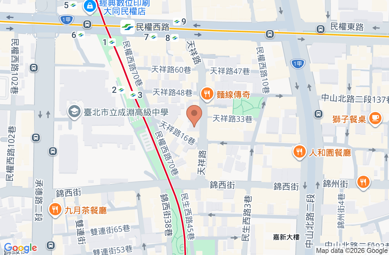 周賢章耳鼻喉科診所 位置地圖