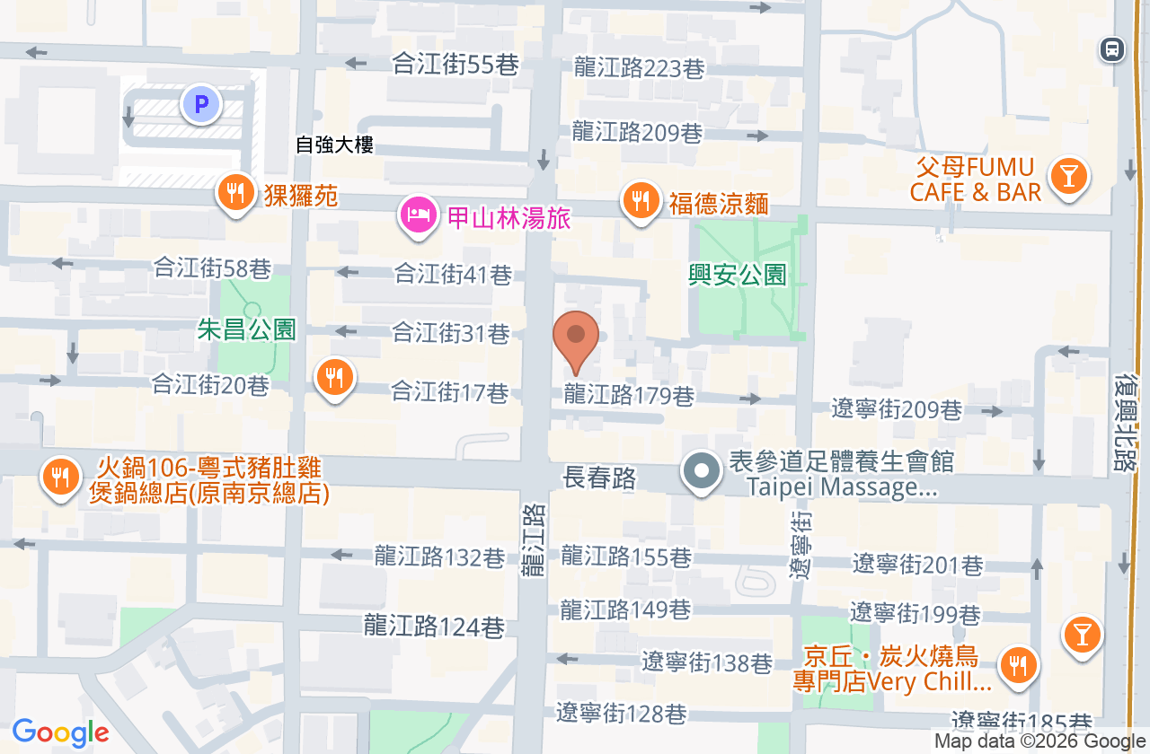 龍江小兒科診所 位置地圖