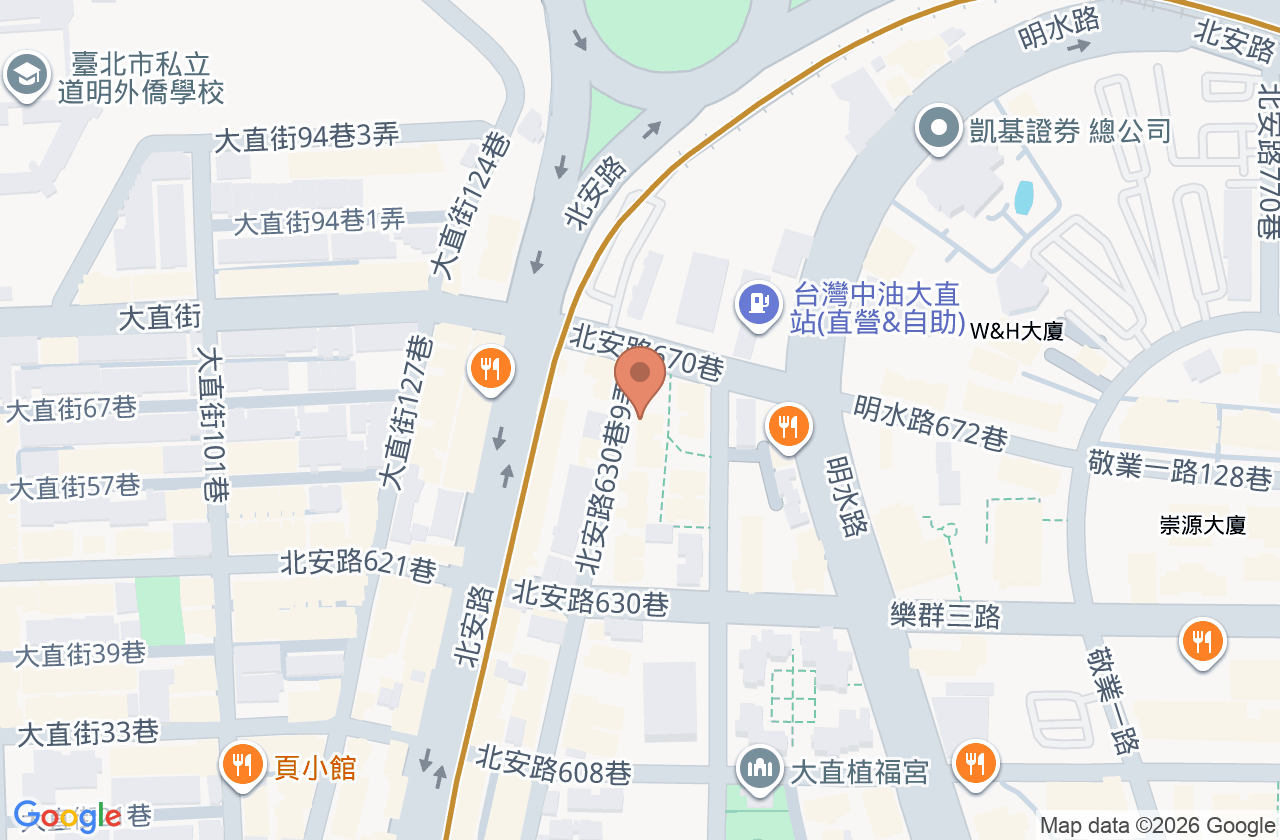 大直復健科診所 位置地圖
