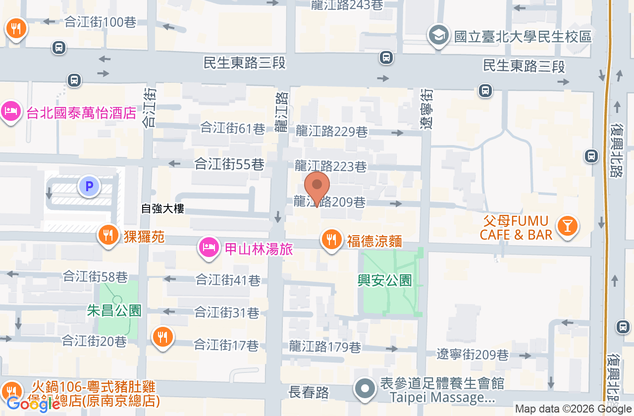 寧康聯合診所 位置地圖