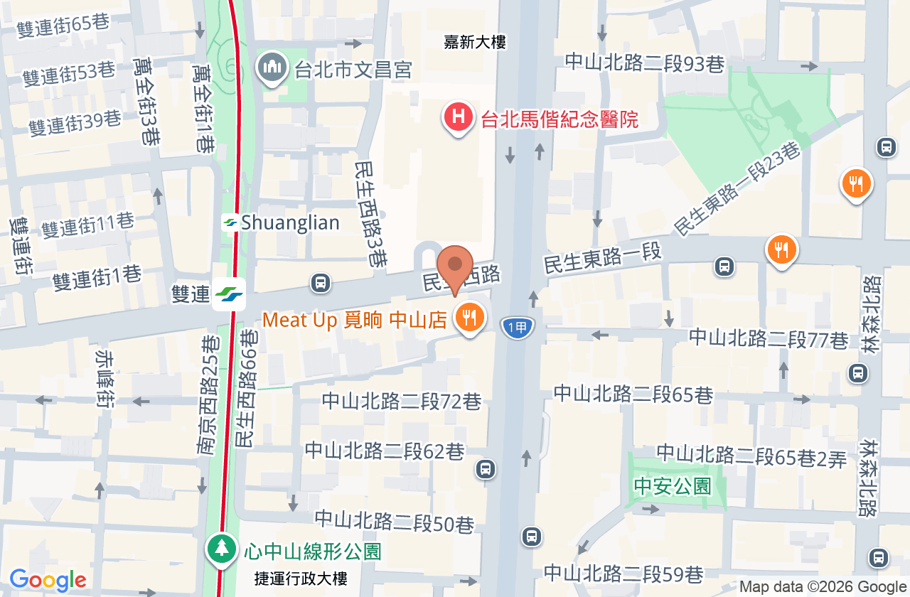 宏林診所 位置地圖