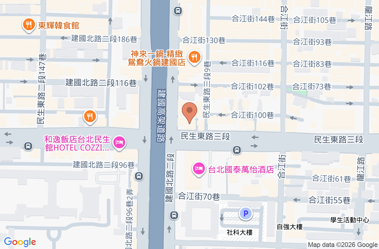 民生承安診所 位置地圖