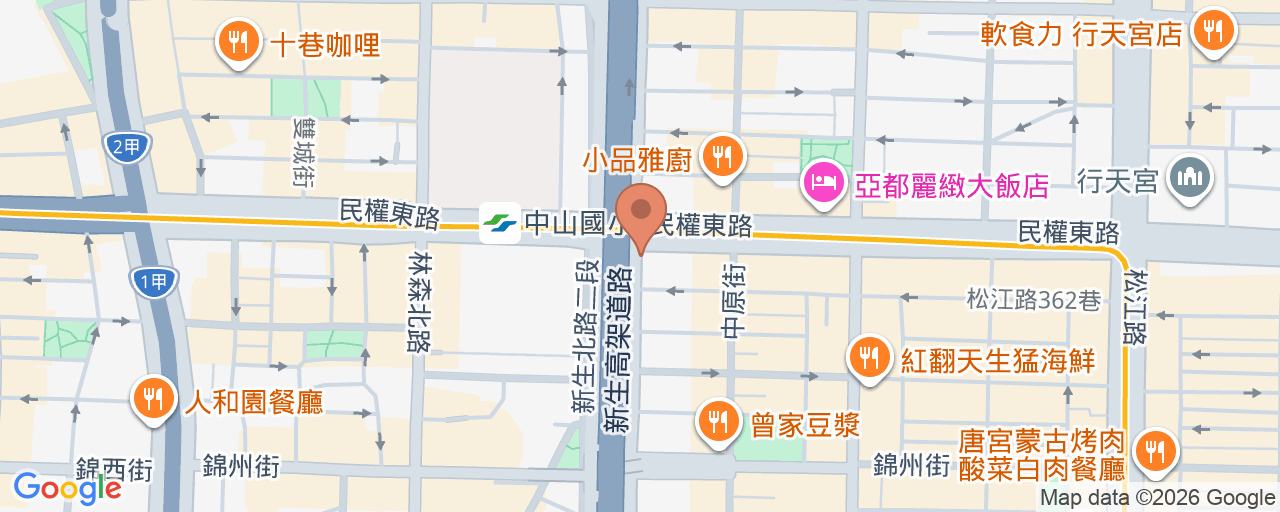 杏慈診所 位置地圖
