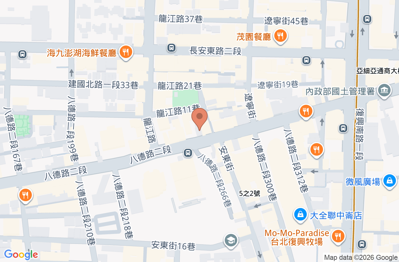 長安診所 位置地圖