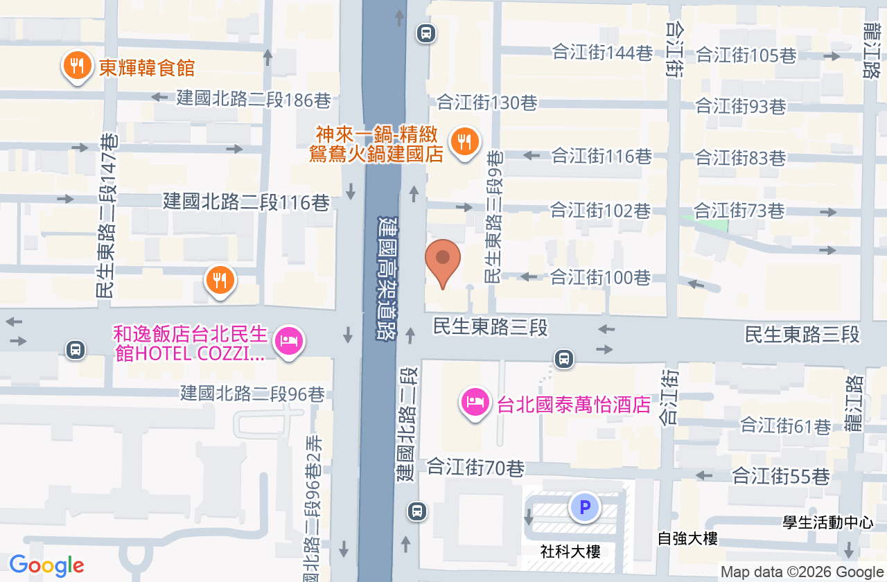 優視眼科診所 位置地圖
