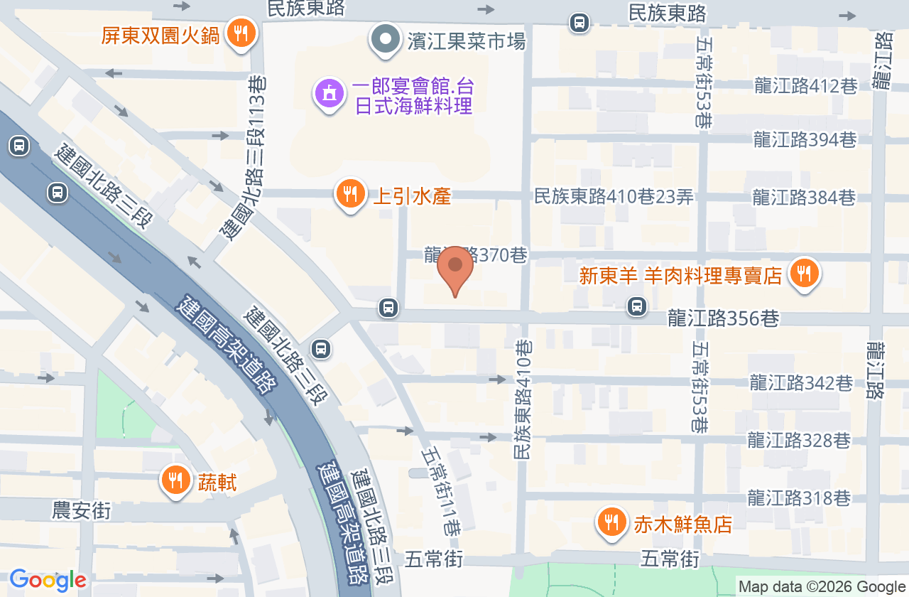 禾宇復健科診所 位置地圖