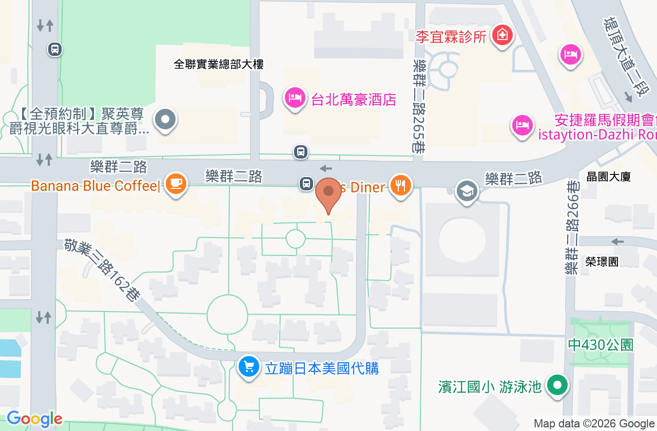 永育樂群診所 位置地圖