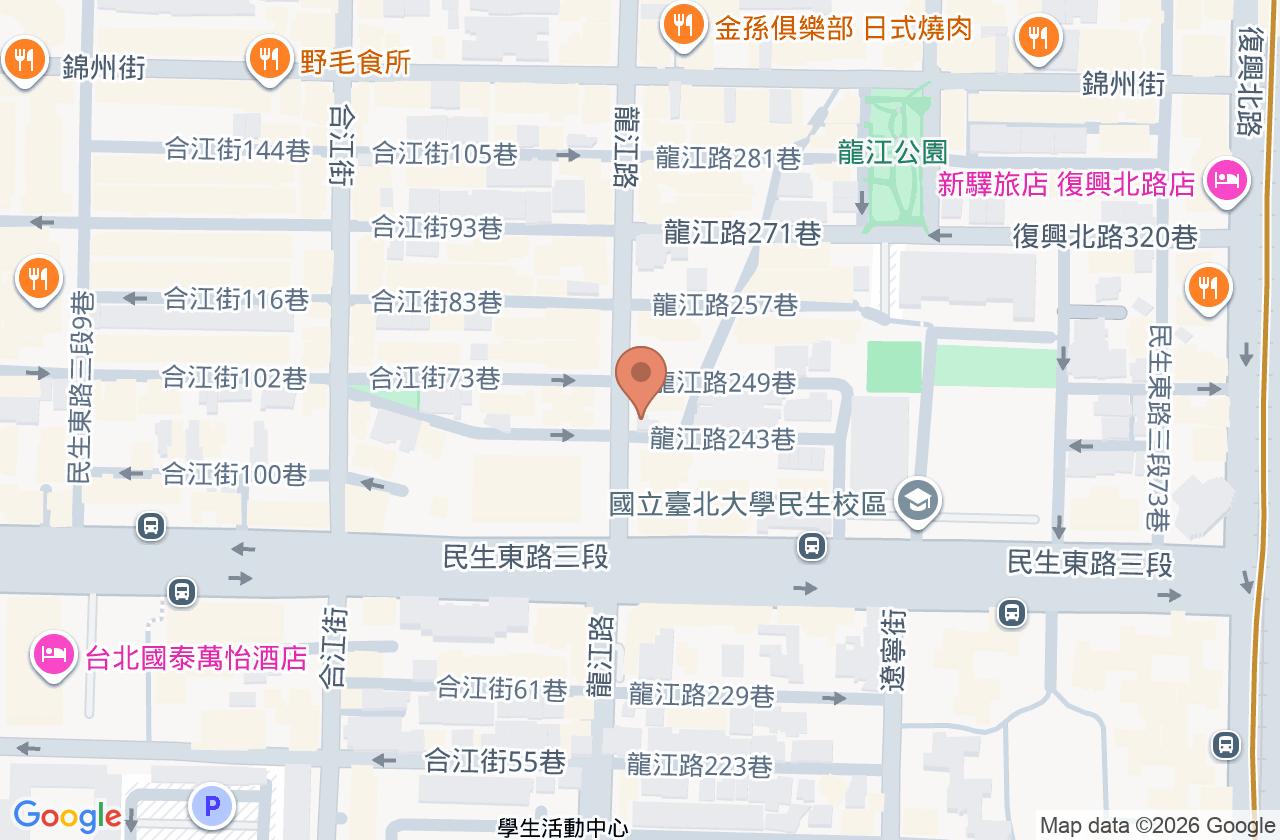 偉俐民生診所 位置地圖