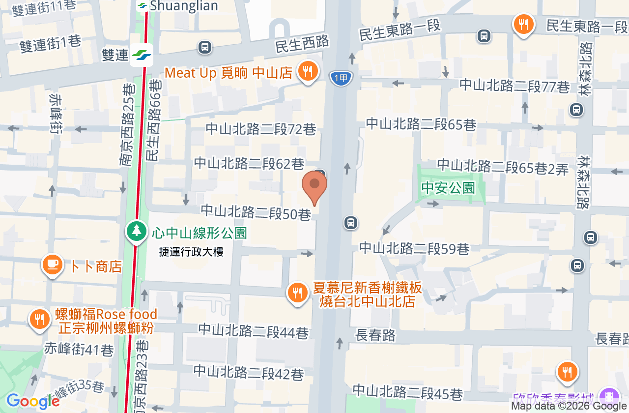 存奕美學診所 位置地圖