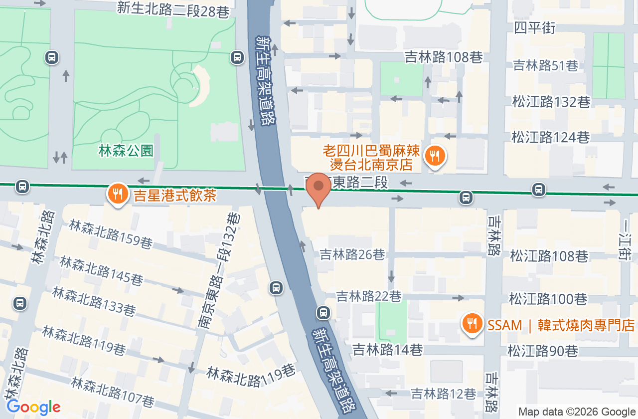 森朗森仰診所 位置地圖
