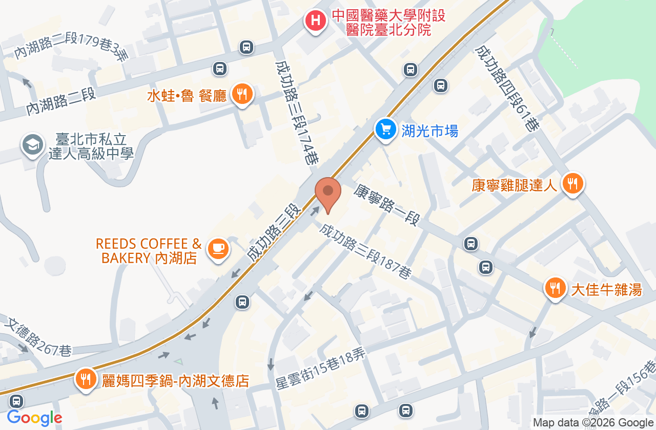 康育診所 位置地圖