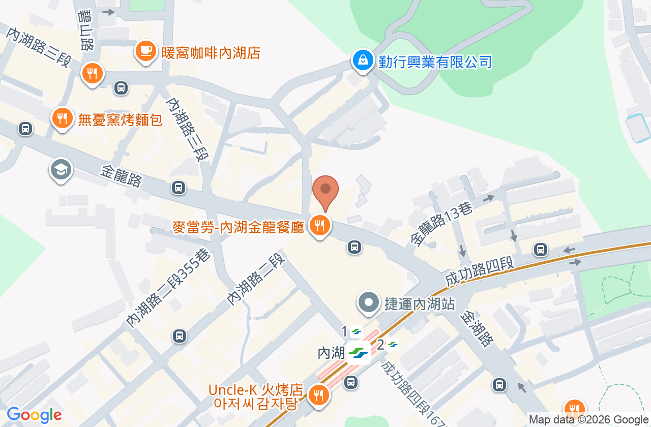 劉淦華診所 位置地圖