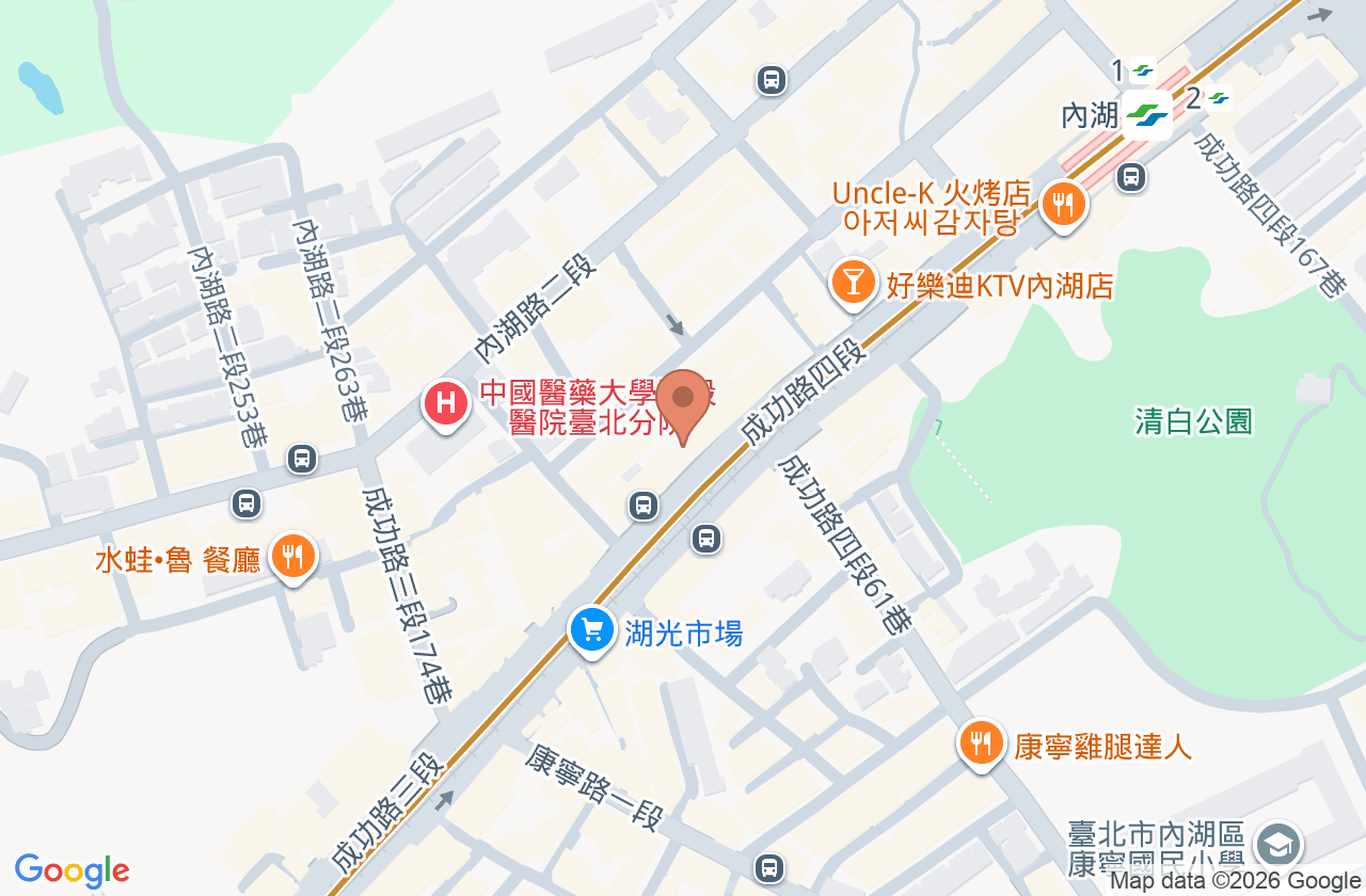 吳振光眼科診所 位置地圖