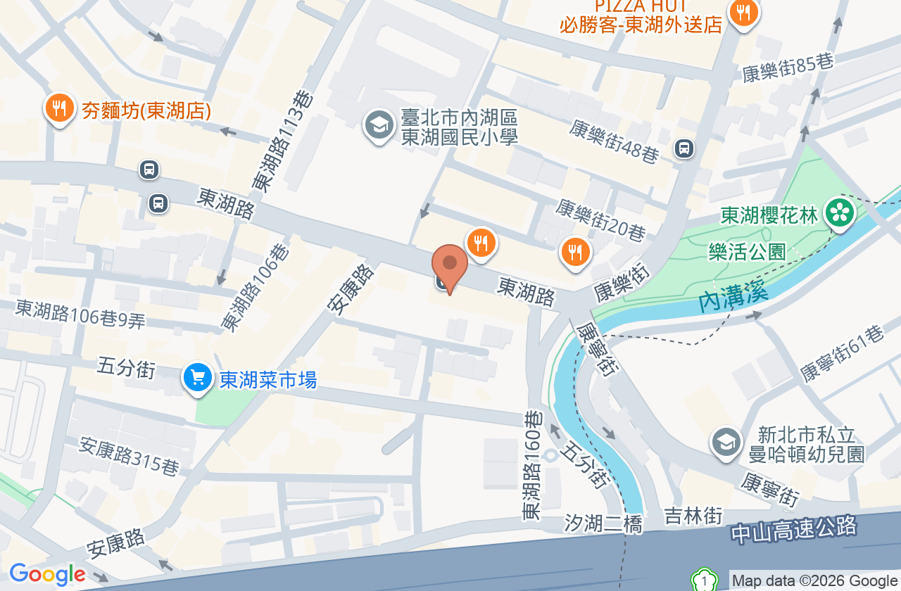 藍曾小兒科診所 位置地圖