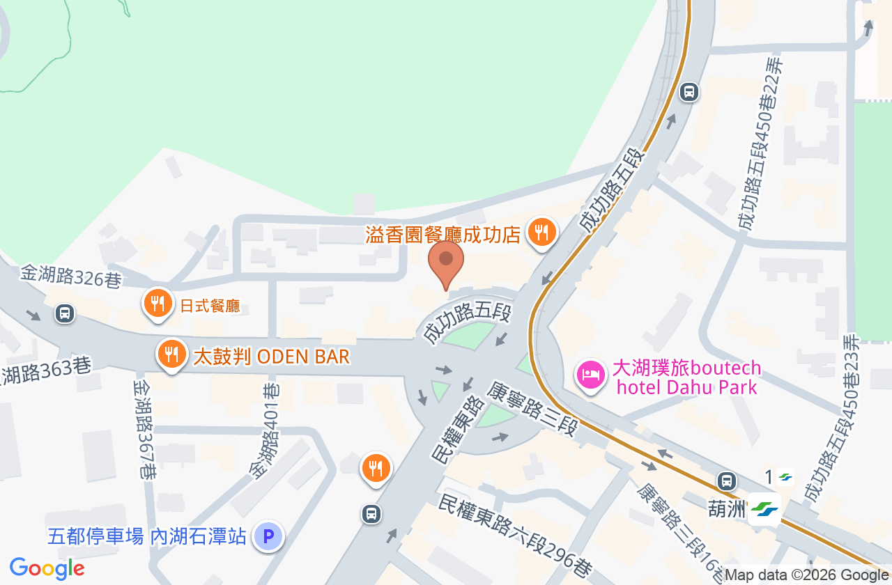 弘康復健科診所 位置地圖