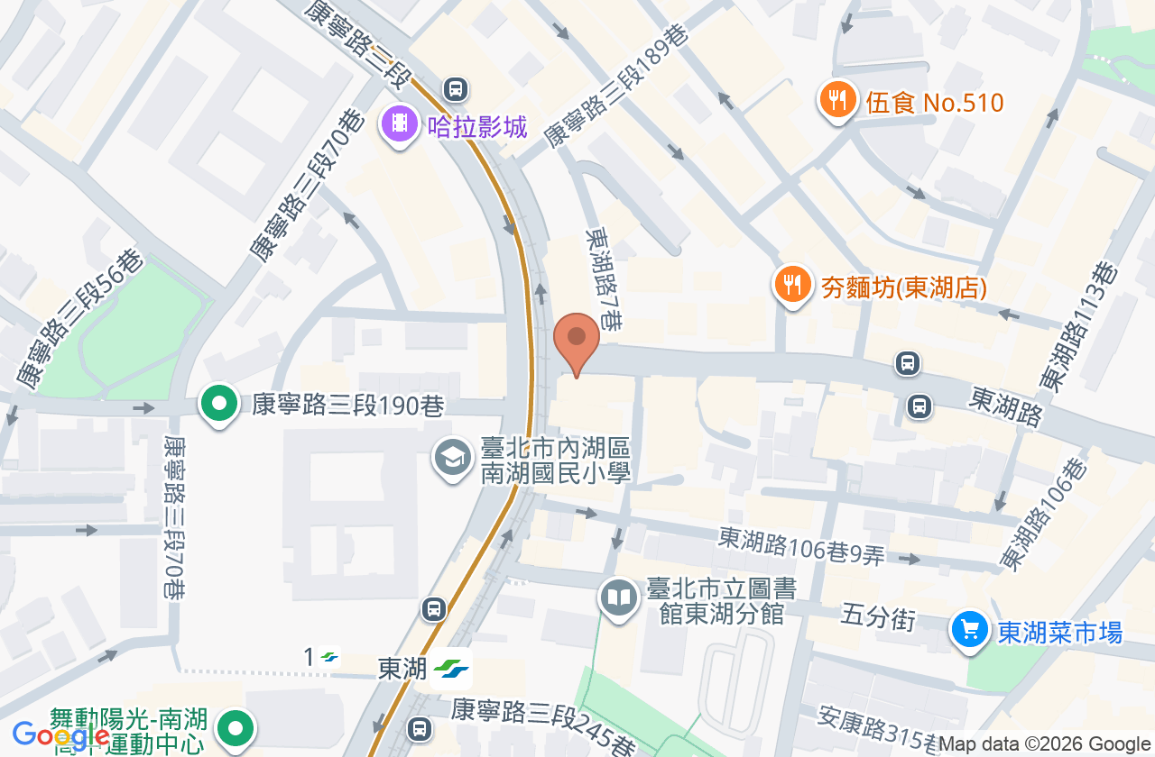 汎美皮膚科診所 位置地圖