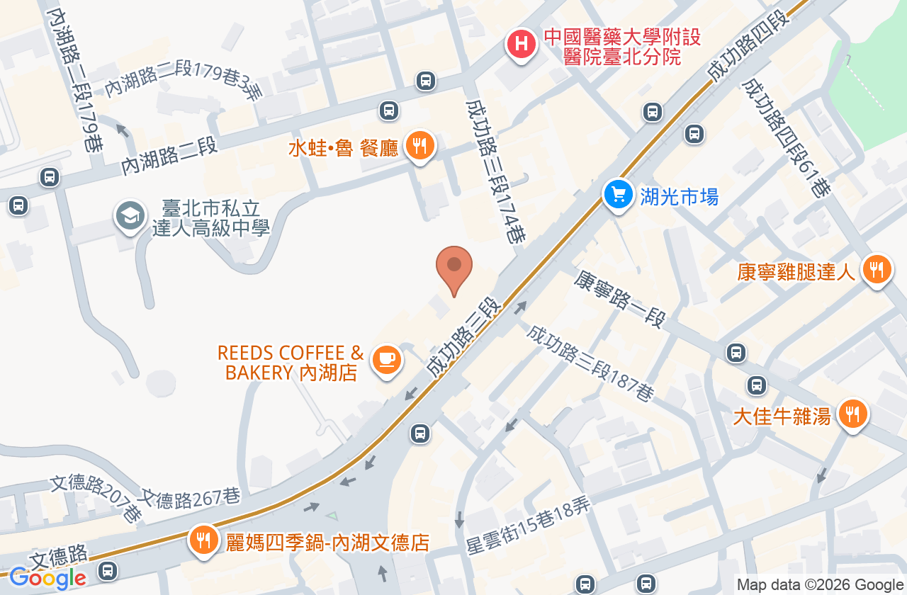 成功復健科診所 位置地圖