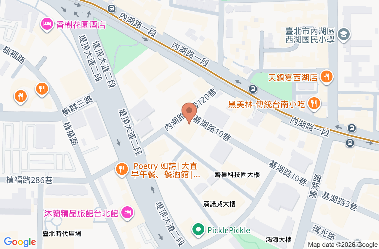 哈佛眼科診所 位置地圖