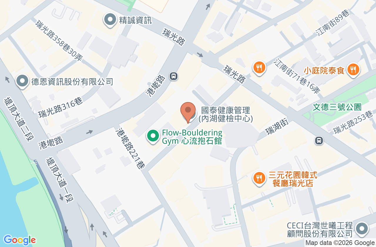瑞健診所 位置地圖