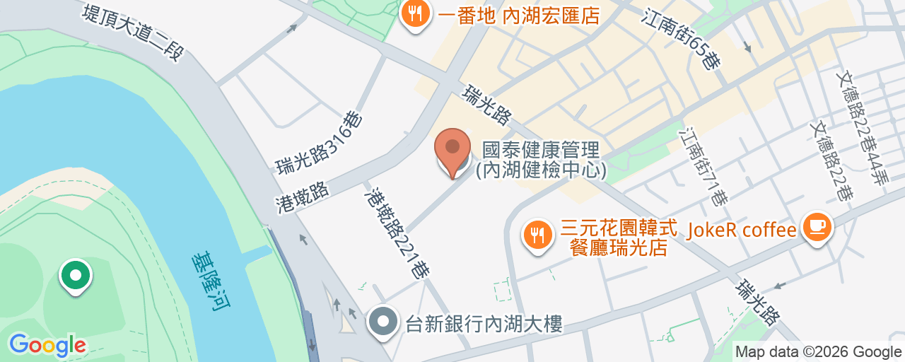瑞健診所 位置地圖