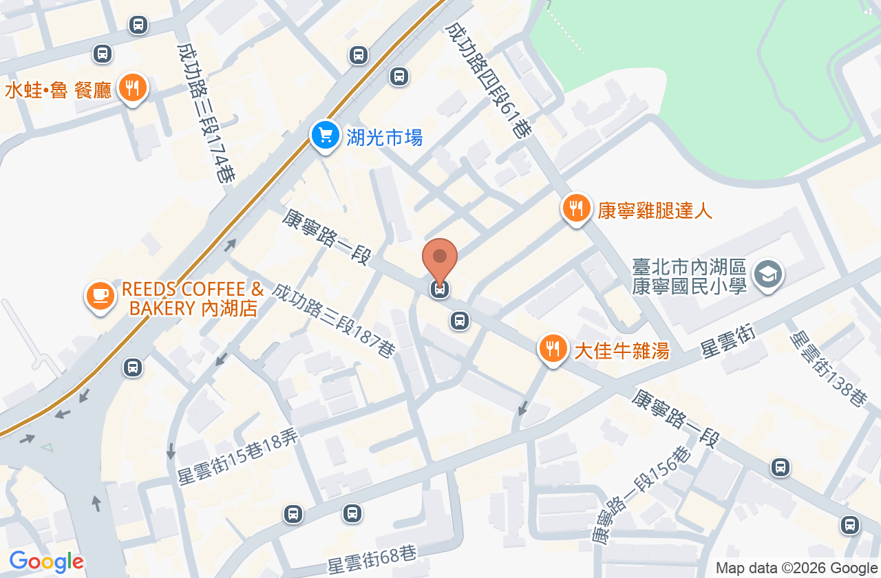 禾安耳鼻喉科診所 位置地圖