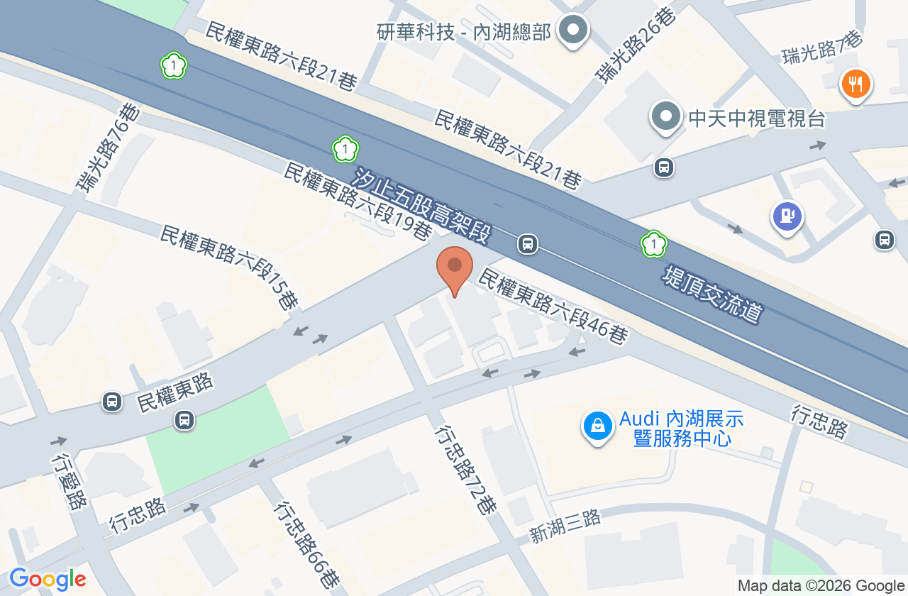 禾馨民權內科診所 位置地圖