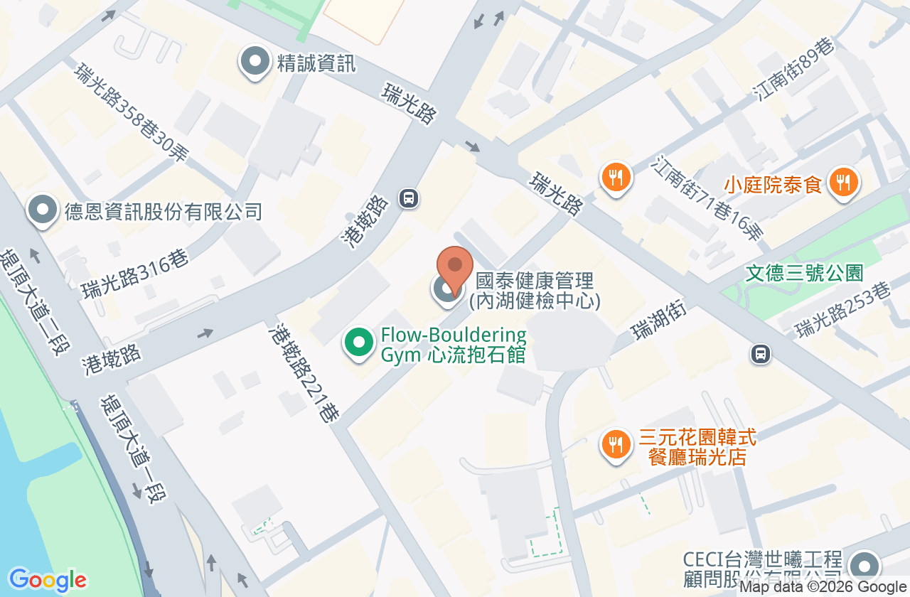 瑞宏診所 位置地圖