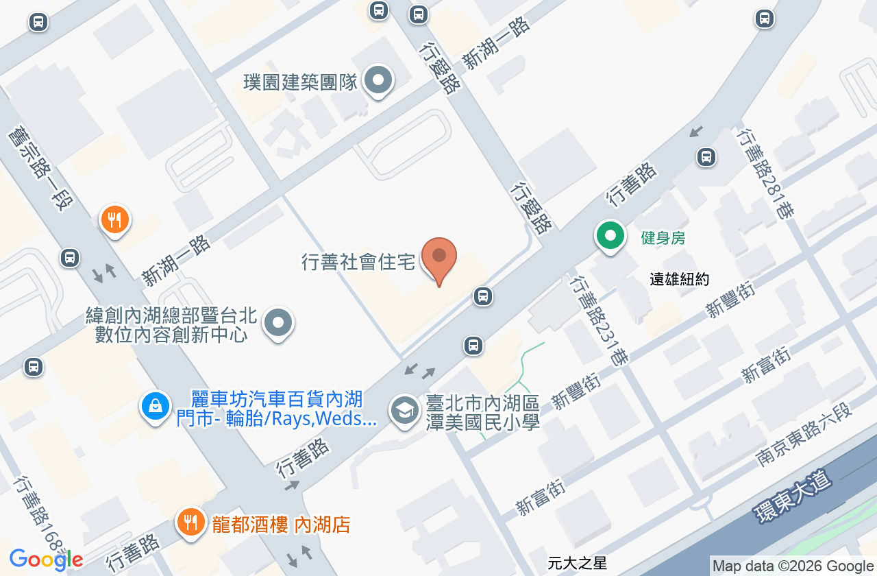 樂善診所 位置地圖