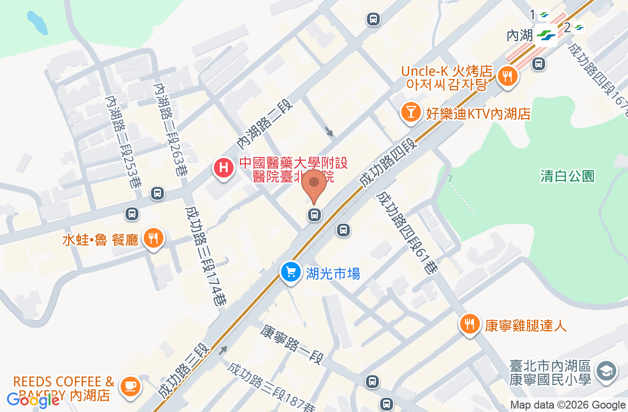 冠弘診所 位置地圖