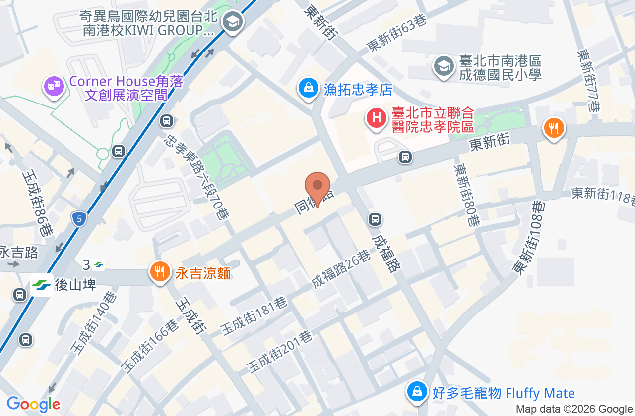麗馨診所 位置地圖
