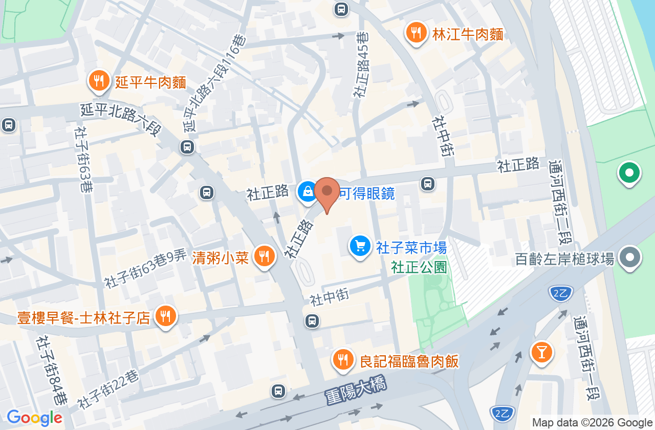 粱耳鼻喉科診所 位置地圖