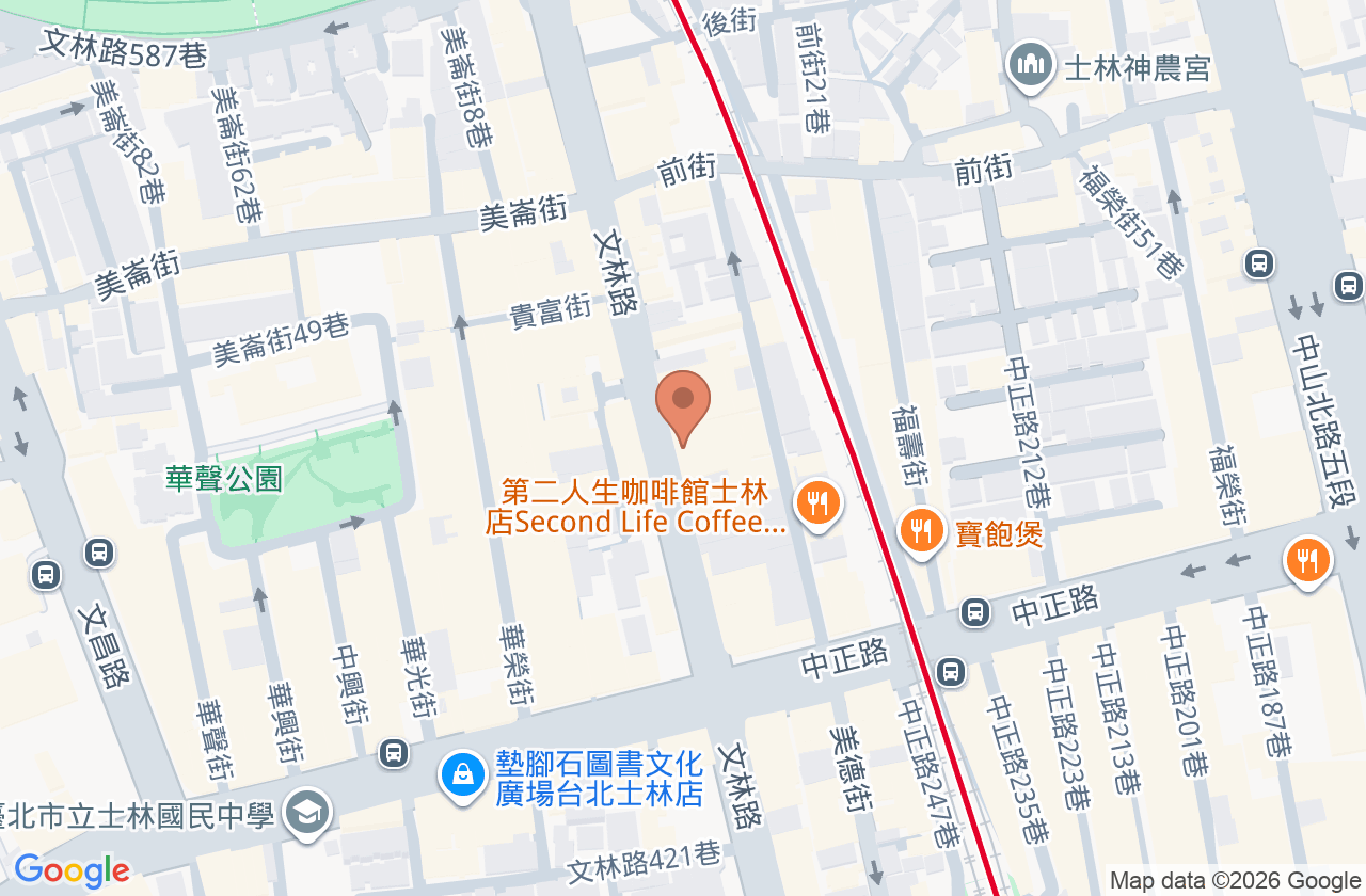 何英世婦產科診所 位置地圖