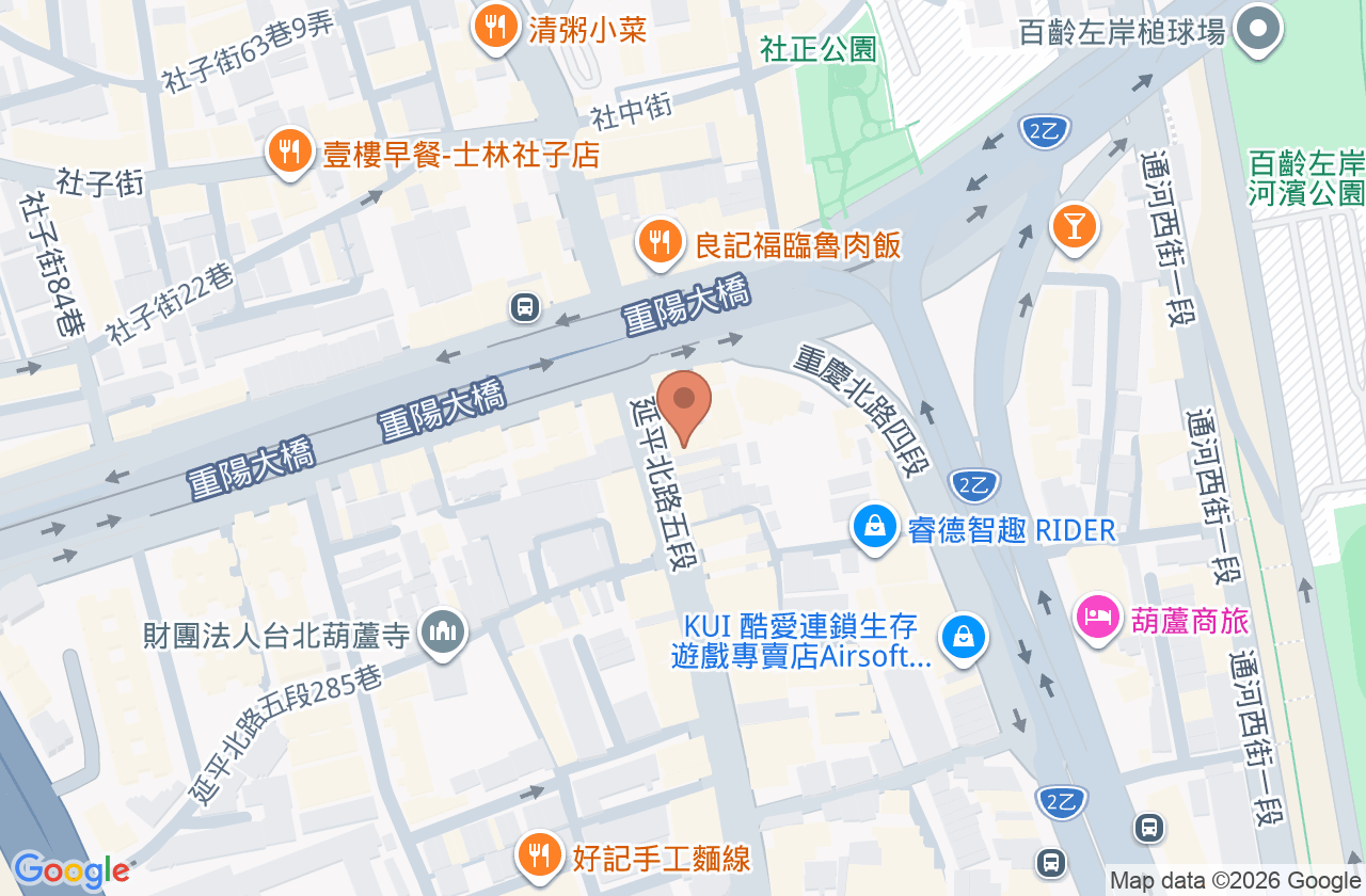 祐聖眼科診所 位置地圖