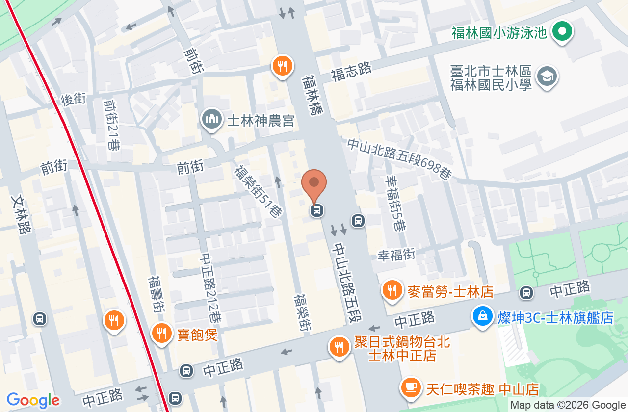 福林診所 位置地圖