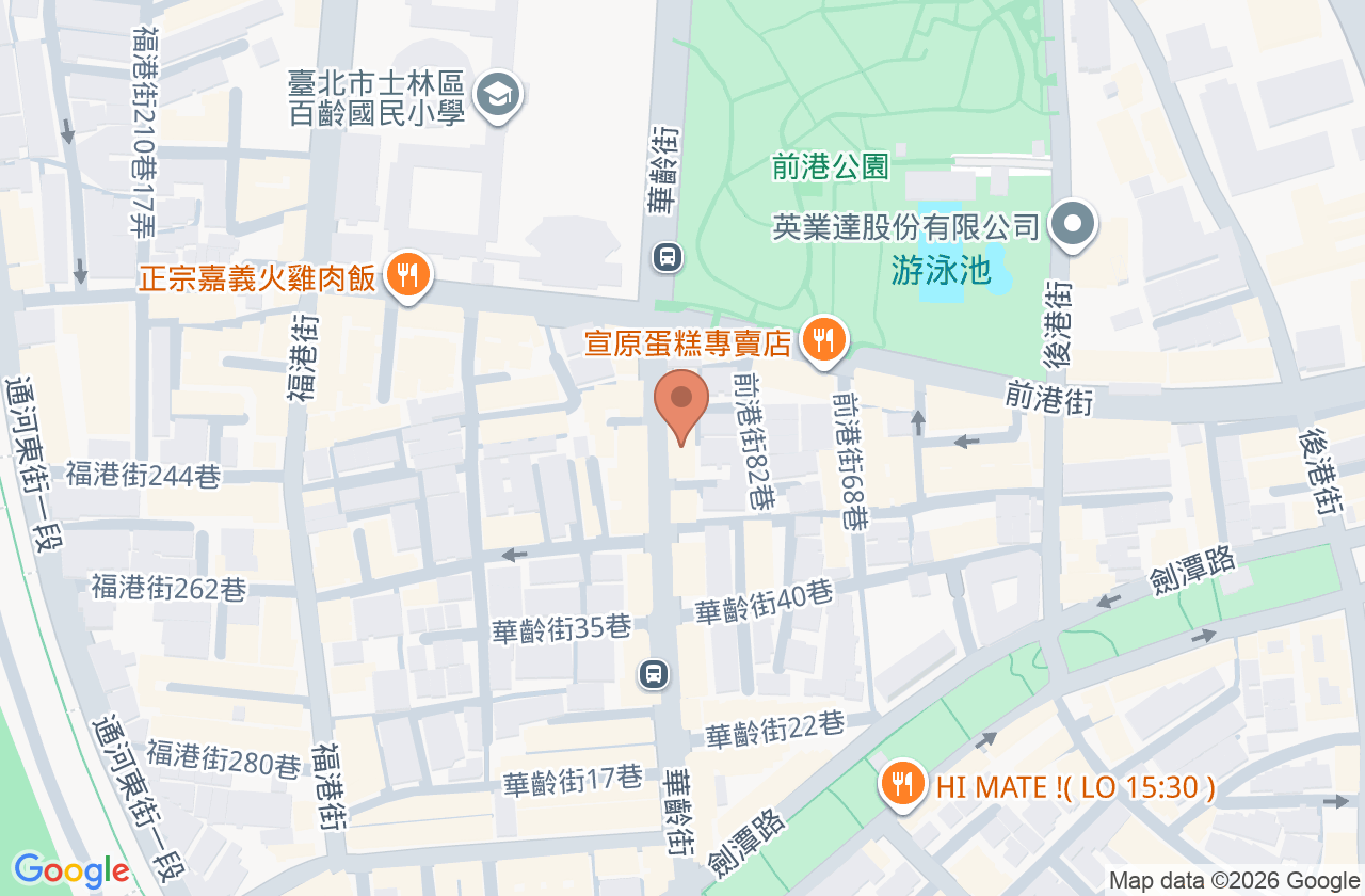 華齡診所 位置地圖