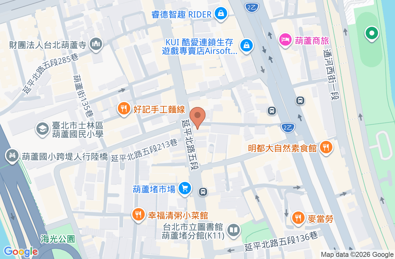 葉耳鼻喉科診所 位置地圖