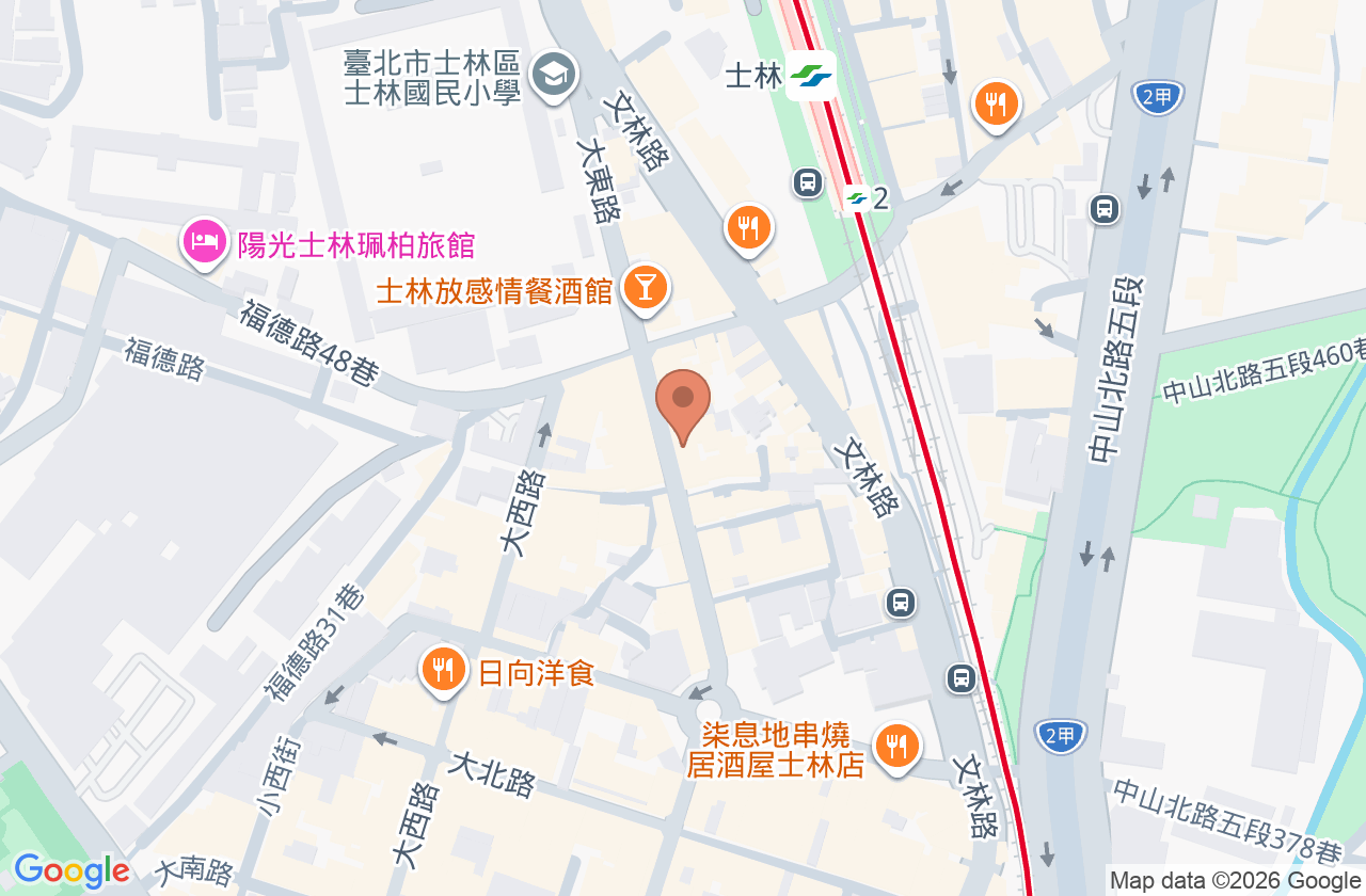 立安復健科診所 位置地圖