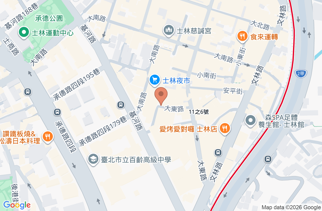 保安眼科診所 位置地圖