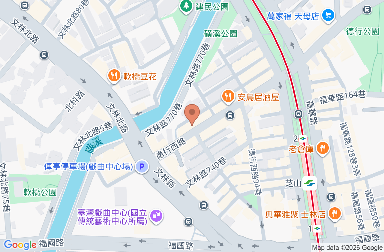 亨皓牙醫診所 位置地圖