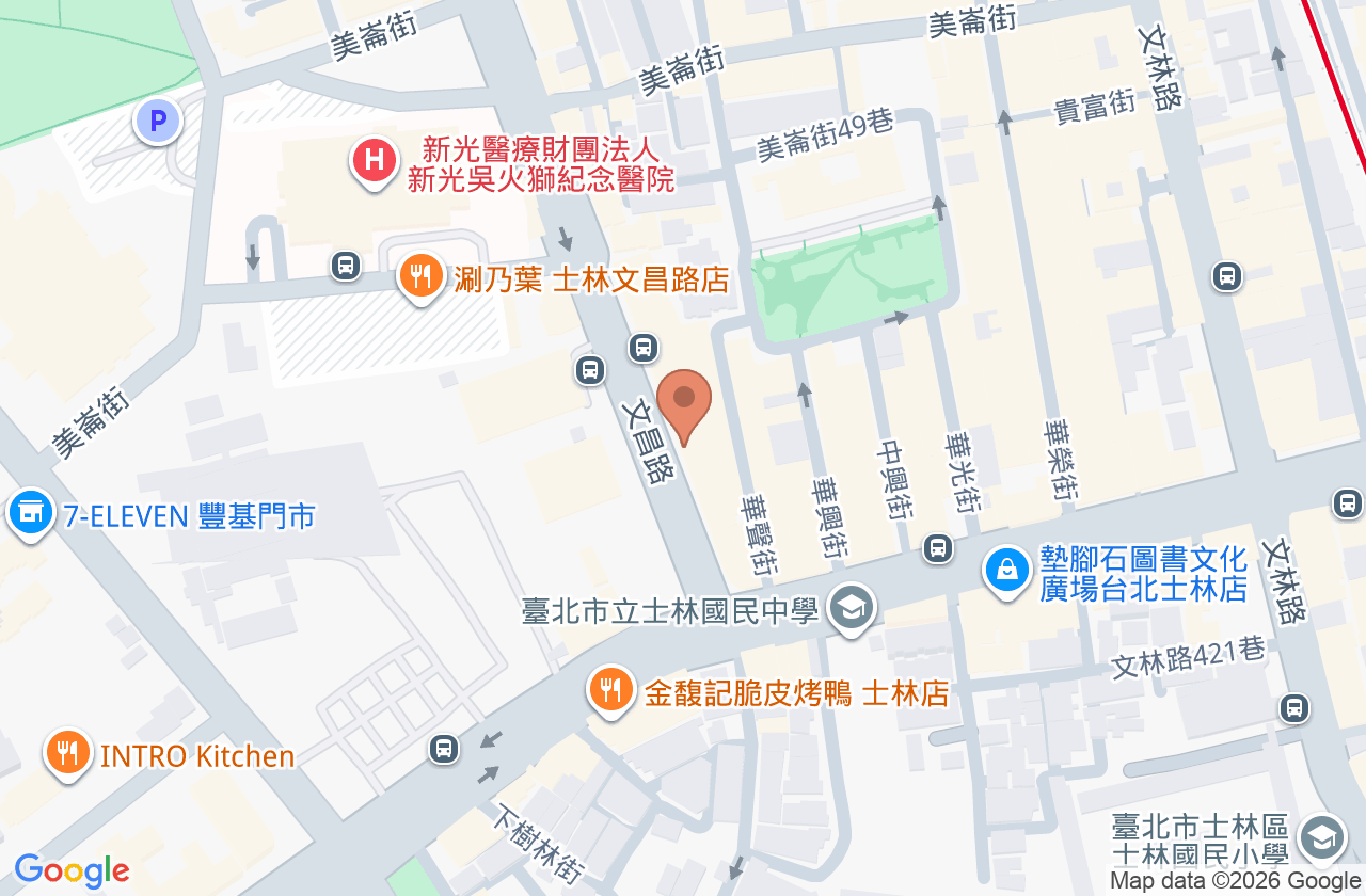 林志聰皮膚科診所 位置地圖