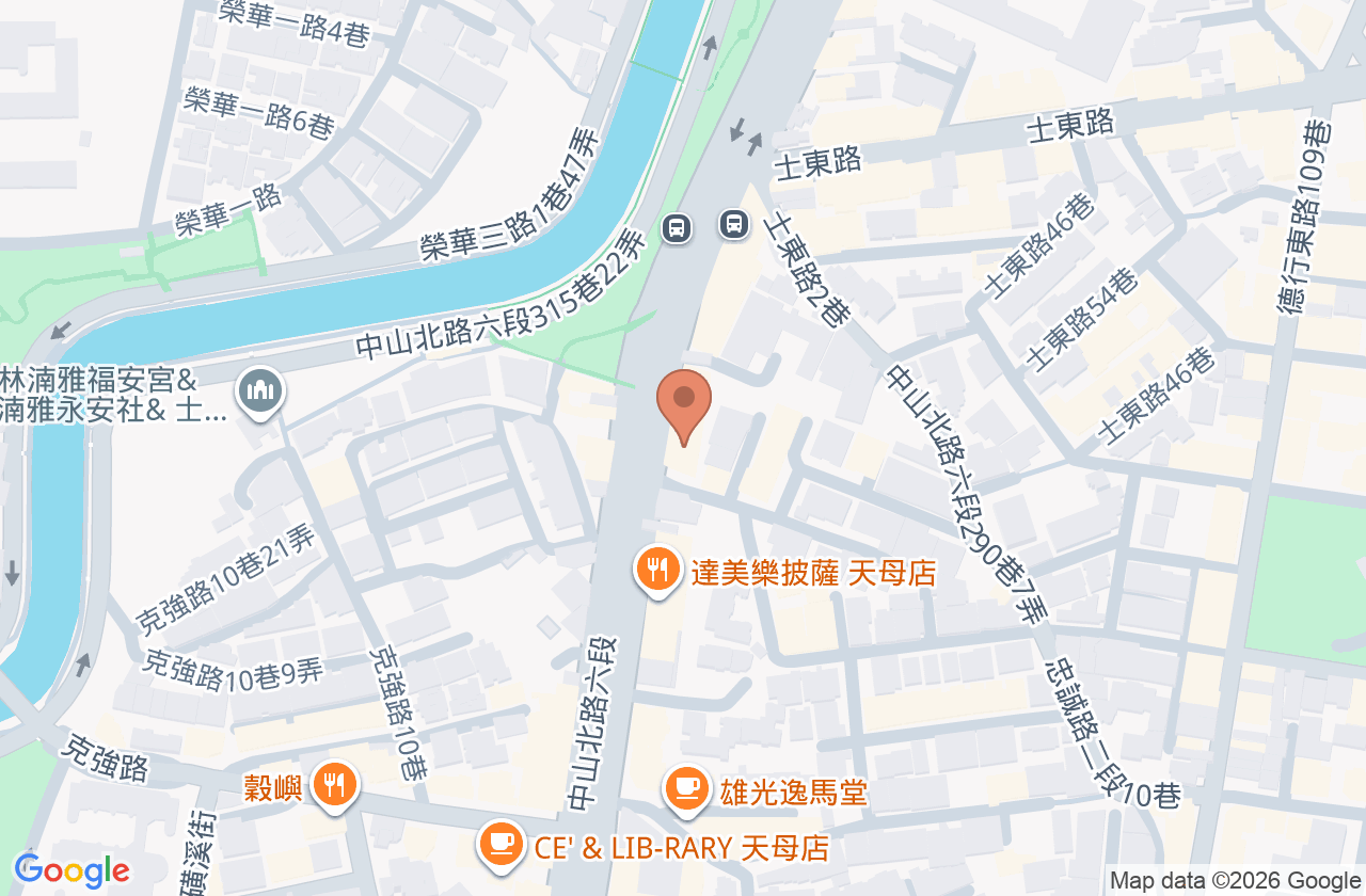 天晴診所 位置地圖