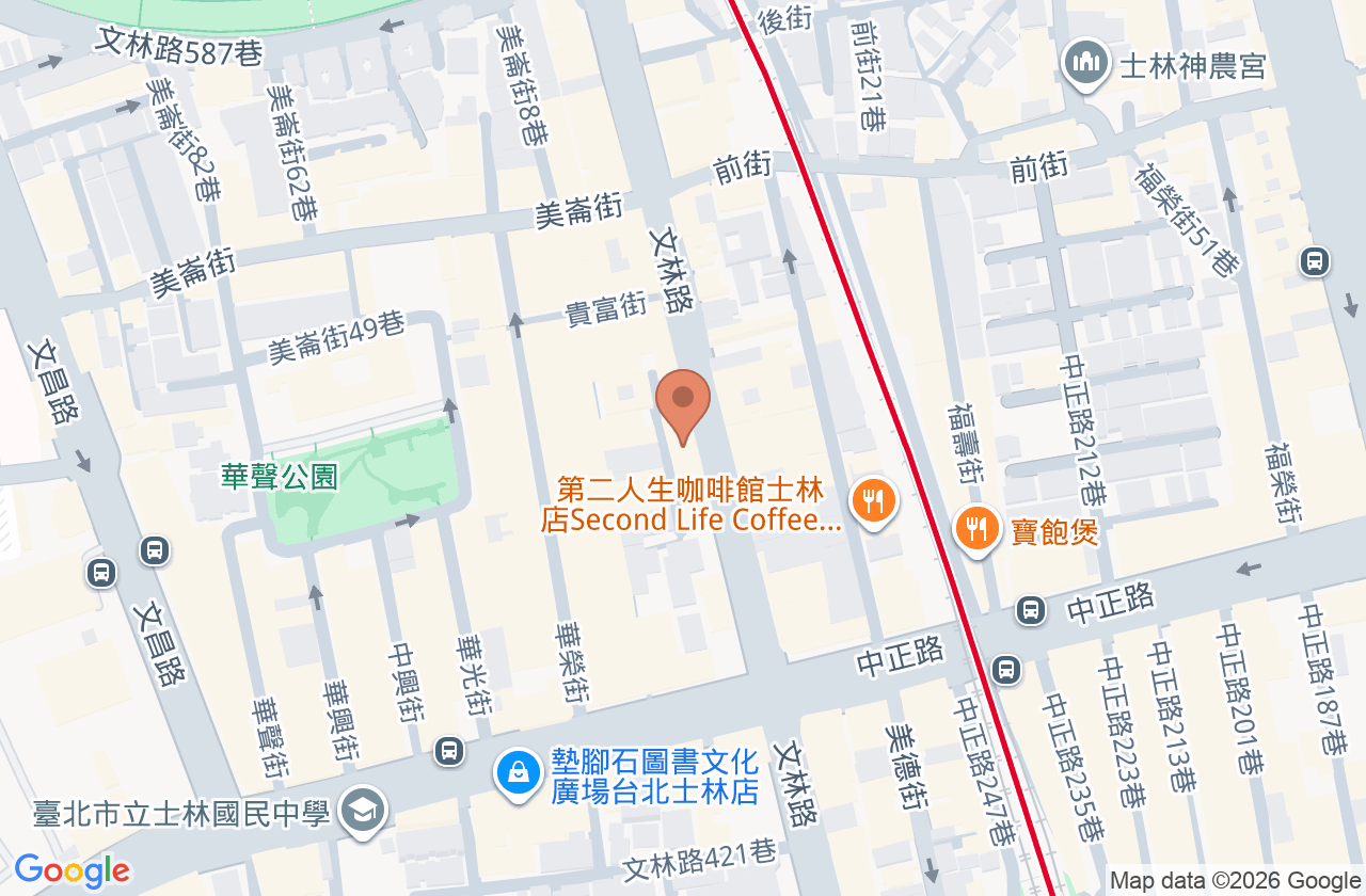 榮清耳鼻喉科診所 位置地圖