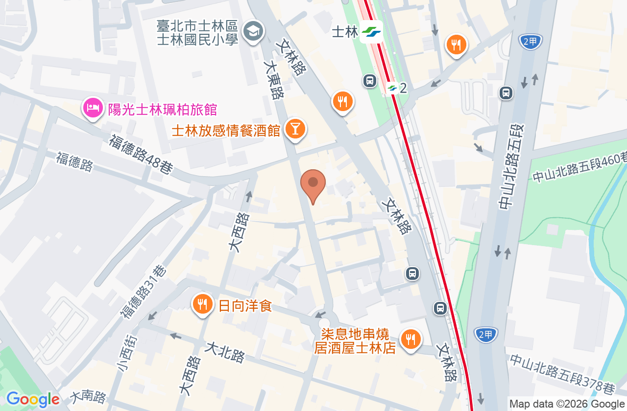 鴻林診所 位置地圖