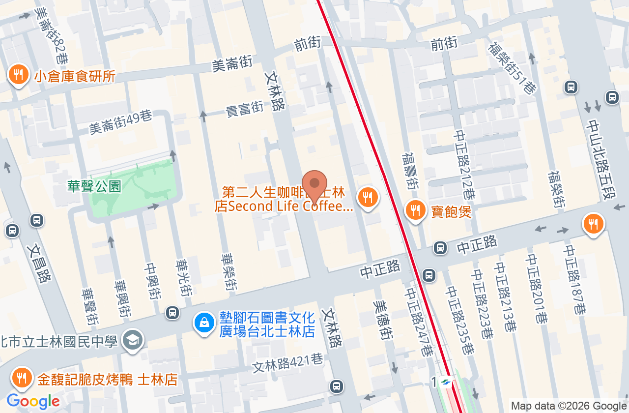 文林骨科診所 位置地圖