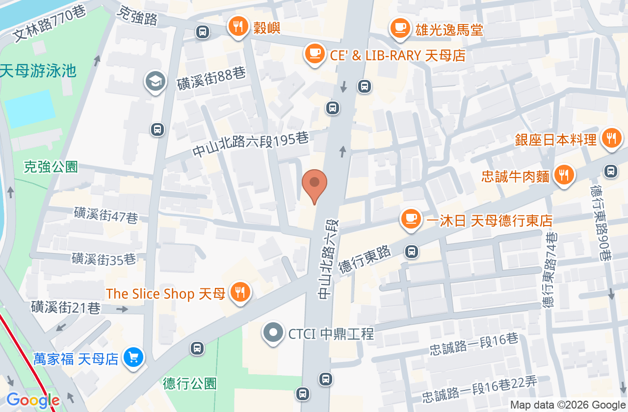 心福內科診所 位置地圖