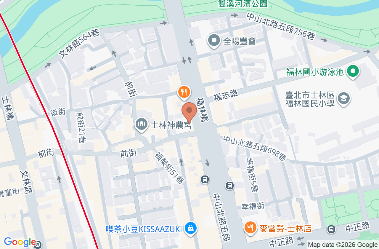 朝陽復健科診所 位置地圖
