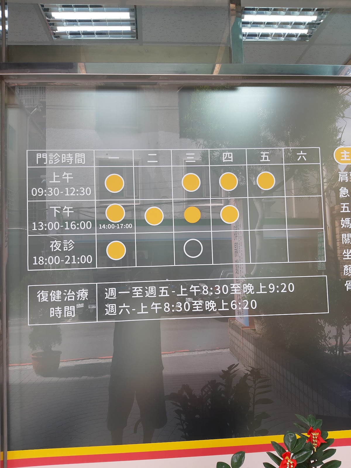 朝陽復健科診所 診所實景照