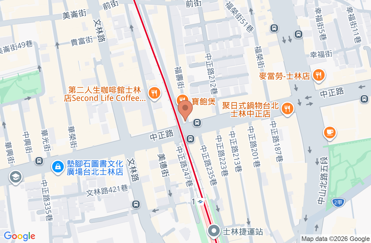 愛齒牙醫診所 位置地圖