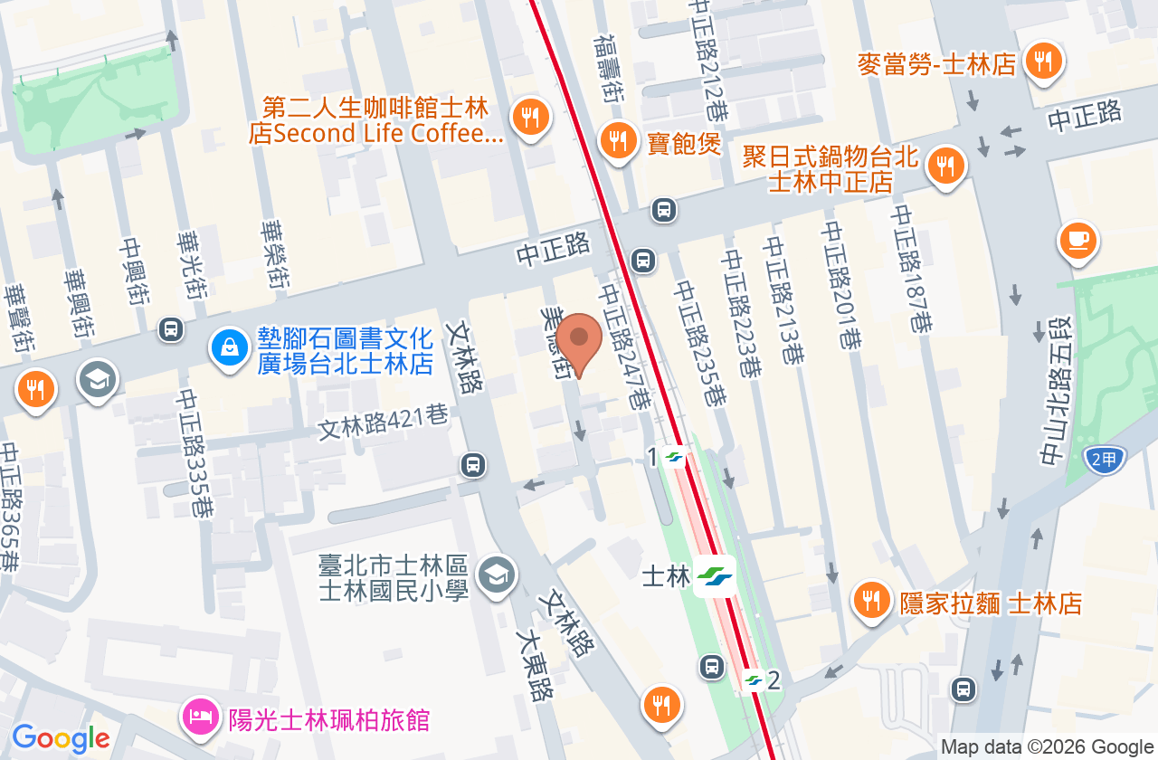仁友皮膚科診所 位置地圖